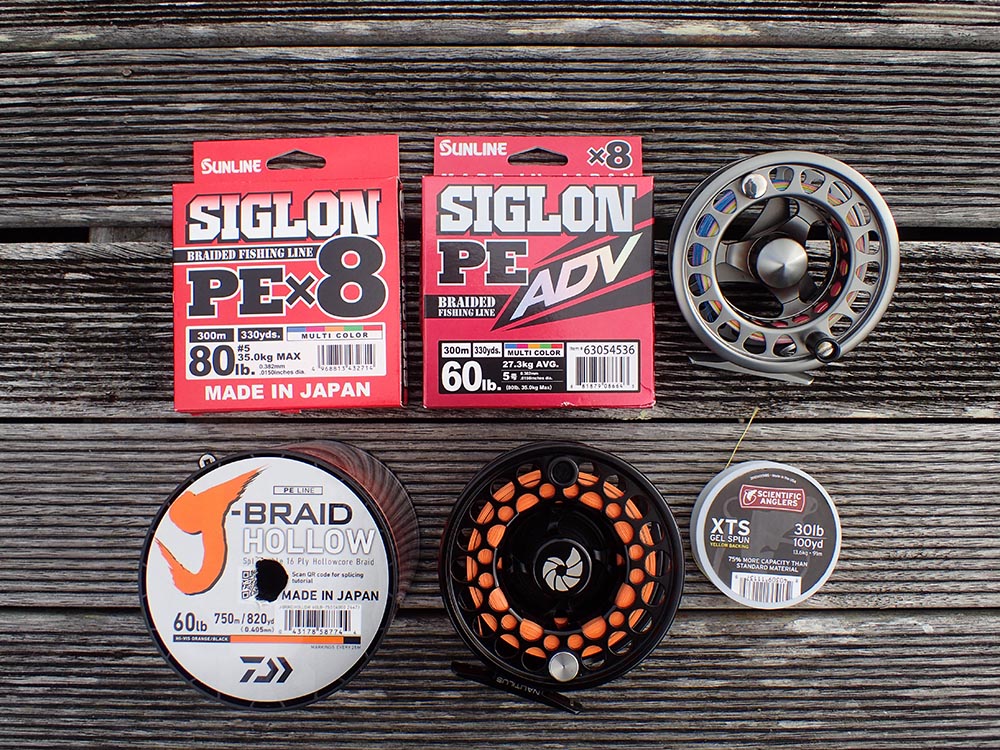 Braid and fly reels