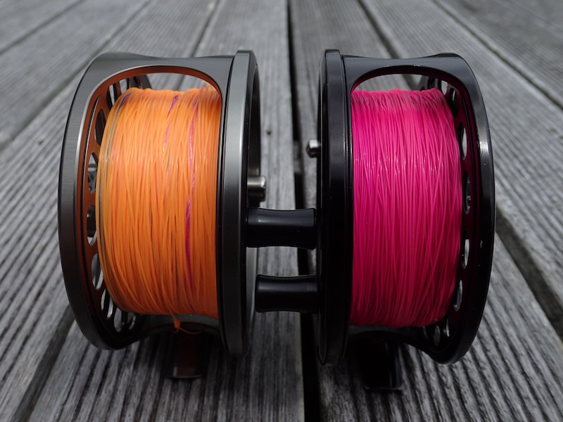 Photo of exposed rims of two Danielsson reels