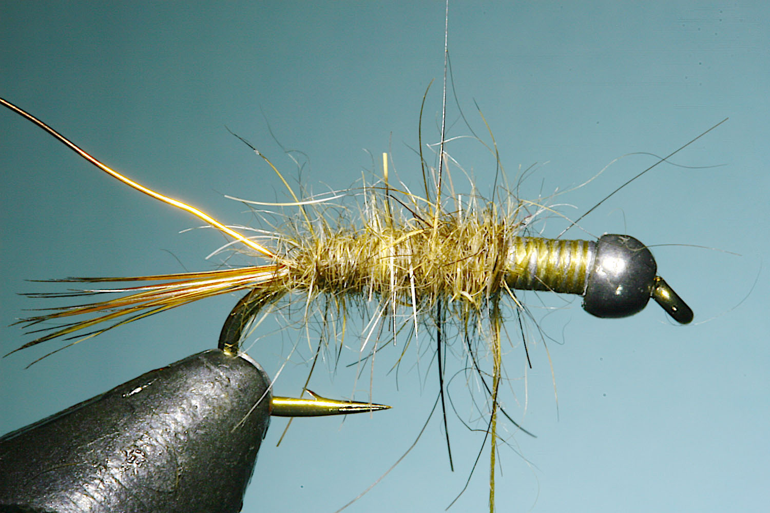 hare's mask darter fly pattern and tying steps